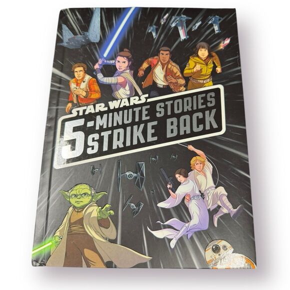 Star Wars Book 5-Minute Stories Strike Back‎ Hard Cover 2017 - Picture 1 of 4